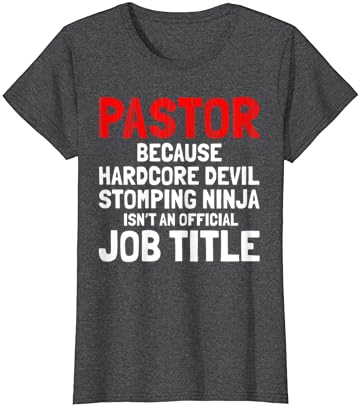 Papaz Hardcore Şeytan Stomping Ninja İş Unvanı T-Shirt
