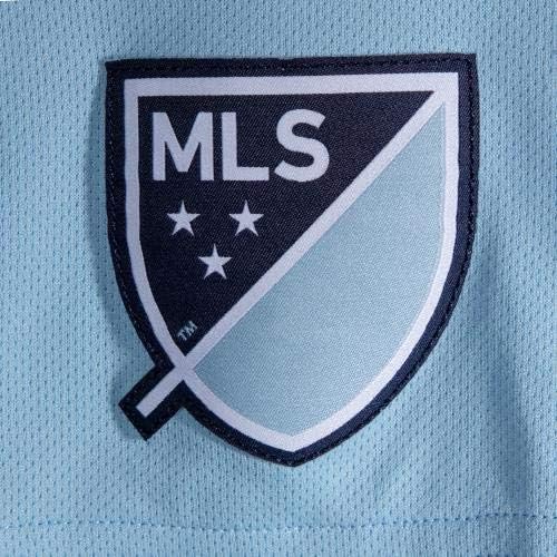 Ilie Sanchez Sporting Kansas City İmzalı Maç-2019 MLS Sezonundan 6 numaralı Mavi Formayı Kullandı-İmzalı Futbol Formaları