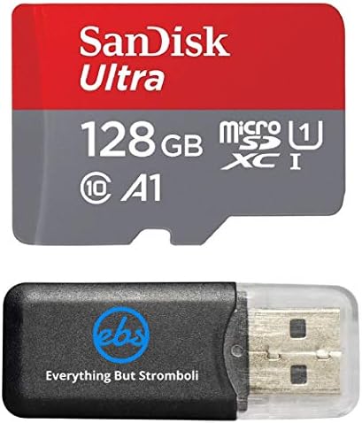 SanDisk 128GB Ultra Micro SDXC Hafıza Kartı Paketi Samsung Galaxy Tab A (2017) (2018), Tab Active 2 Telefon UHS-I Sınıf 10