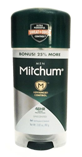 Mitchum Terlemeyi Önleyici ve Deodorant, Güç Jeli, Kokusuz, Bonus, 2,82 oz.