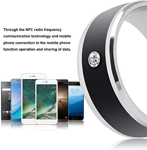 , Hafif NFC Akıllı Giymek kolay Cep Telefonu için Çok Fonksiyonlu (size13)