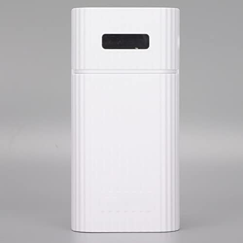 xiji Pil Saklama Kutusu, 21700 DIY Güç Bankası Tip‑C Koruyucu MP3 için 2 Çıkış (Beyaz)