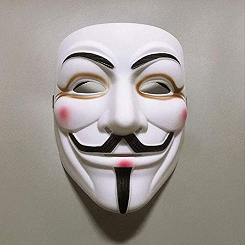 DİANCHU Cadılar Bayramı Maskeleri V Vendetta Hackerlar Maske, anonim Adam Cosplay Maske Parti Kostüm Prop Oyuncaklar Oyuncaklar
