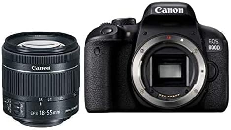 Canon EOS Rebel 800D / T7i DSLR Fotoğraf Makinesi 18-55 4-5.6 ıs STM Lensli (1895C002) + Canon EF 24-70mm Lens + 64GB Hafıza