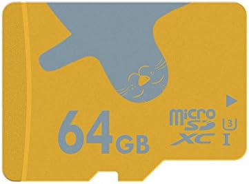 ALERTSEAL 64GB UHS-I (U3) / Sınıf 10 (C10) SD Adaptörlü microSD TF Hafıza Kartı (U3-64GB)