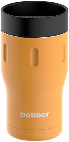 Bobber - 12 OZ Vakum Yalıtımlı Paslanmaz Çelik Taşınabilir Seyahat Kahve Kupa İle 100 % Sızdırmaz Kilitli Kapak (Mat)