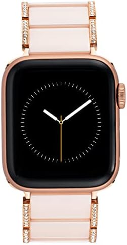 Apple Watch için Anne Klein Seramik Bağlantı Moda Bilezik, Güvenli, Ayarlanabilir, Apple Watch Değiştirme Bandı, Çoğu Bileğe