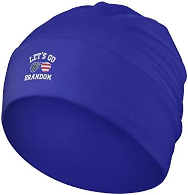 Gidelim Brandon Şapka, Fjb Örme Kap Erkekler Kadınlar için, Komik Klasik Beyzbol Şapkası, Yıkanmış Ayarlanabilir Mavi Kap