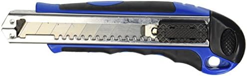 Cosco Yapış Kapalı Bıçak Geri Çekilebilir Maket Bıçağı (COS091514), Mavi
