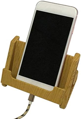 Hemobllo Cep telefon standı Tutucu Bambu Ahşap Tablet Standı Evrensel Akıllı Telefonlar Braketi Taşınabilir akıllı telefon