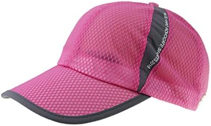 Yaz Hızlı Kuru Örgü beyzbol şapkası Spor Bisiklet Koşu Balıkçılık Golf güneş şapkası