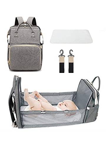 4 in 1 bebek bezi çantası ile Beşik Değiştirme İstasyonu-Çok Amaçlı Su Geçirmez Cabrio Bebek bezi çantası organizatör ile Değişen