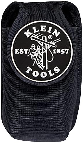 Klein Tools 5715 PowerLine Cep Telefonu Tutacağı, Siyah Naylon, Büyük