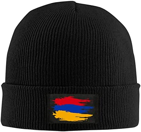 HAohtaNWabng Ermenistan Bayrağı T Mens & Womens ışık Rahat Yetişkin Örgü Şapka