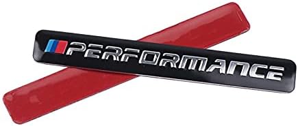 Yeni Performans Motorsport Metal Logo Araba Sticker Alüminyum Amblem ızgara Rozeti BMW E34 E36 E39 E53 E60 E90 F10 F30 M3 M5