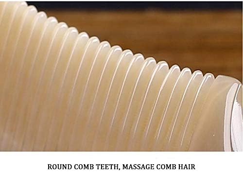 XCJ Tarak, Doğal Boynuz Tarak, saç Tarak Anti-Statik Taşınabilir Tarak Kolu Olmadan Önlemek için Saç Dökülmesi Kadın Erkek