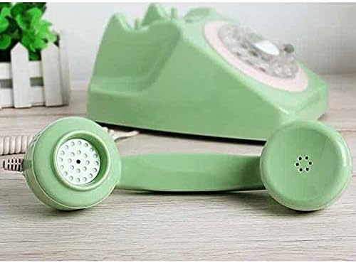 UXZDX CUJUX Döner Arama Vintage Sabit Telefon Plastik Ev Ofis Retro Tel Sabit Sabit Telefon (Renk : G)