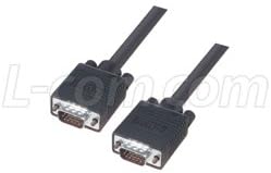 L-Com/Sonsuz Elektronik-CGSVGAMM - 20-Standart Sınıf SVGA Kablosu, HD15 Erkek / Erkek, 20.0 ft