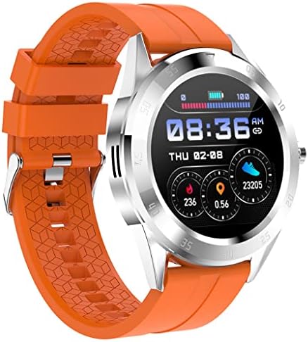 UTLJPW akıllı saat spor ızci Erkekler Kadınlar için 7-Gün Pil Ömrü, su geçirmez 1.57 İnç tam dokunmatik ekranlı akıllı saat