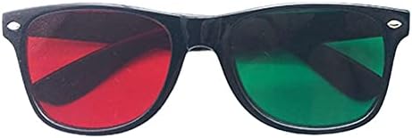ambliyopi Eğitimi Görsel Fonksiyon Testi Eğitimi için 1 adet Kırmızı Yeşil Gözlük Gözlük