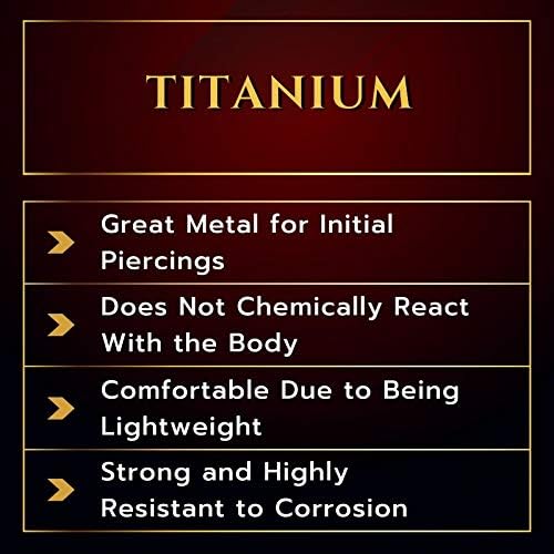 MATİGA Anodize Titanyum 14 Ölçer Kulak At Nalı Piercing Takı Kaş Daith Kıkırdak Helix Tragus 5mm Topu Daha Fazla Seçenek