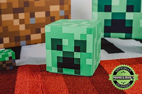 Minecraft Creeper LED Mood ışık / Minecraft Creeper Lamba Mood Aydınlatma Akülü / Koleksiyon Minecraft Mood Lamba / Yeşil Mood