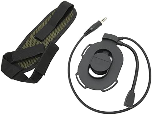 Motosiklet Kask Kulaklık, Tak ve Çalıştır Taşınabilir Standart Fiş Tek Taraflı Kulaklıklar için U94 PTT ile 3.5 mm Cep Telefonu