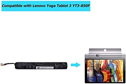 Vvsıaleek L15D2K31 Yedek Pil ile Uyumlu Lenovo Yoga Tablet 3 YT3-850F YT3-850M Toolkit ile