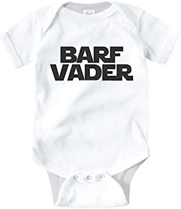 Erkek ya da Kız Parodi ve Darth V Fan için Barf Vader Bebek Giysileri Romper