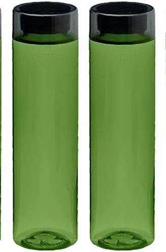 Steelo Neer Tritan Su Şişesi, 1 Litre, 2'li Set, Yeşil