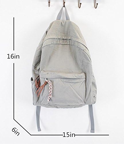 Kolej okul sırt çantası kadın erkek rahat tuval Denim seyahat sırt çantası çantalar için
