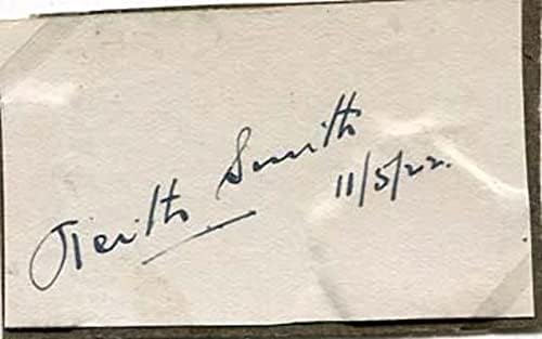HAVACI Keith Smith'in imzası, imzalı kupür takılı
