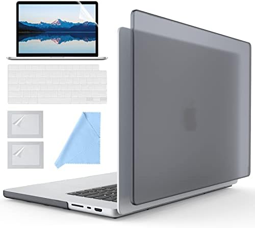 SONGLİAN MacBook Pro 16 İnç Kılıf 2021 Yayın Modeli A2485 & M1 Pro / Max Çip, Plastik Hard Case Shell Kapak & Anti - Mavi Ekran