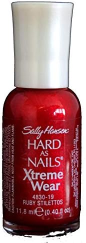 Sally Hansen (1) Çivi gibi Sert Şişe Xtreme Tırnak Rengi/Cilası Giyin-Yakut Stilettos 19-0. 40 floz