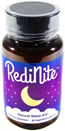 RediNite-Klinik Olarak Kanıtlanmış Doğal Uyku Yardımı Takviyesi-GDO'suz, Vegan, Glutensiz