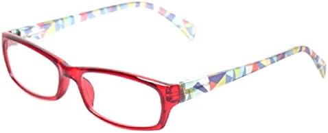 Okuma gözlükleri 5 Pairs Moda Bayanlar Okuyucular Bahar Menteşe ile Desen Baskı Gözlük Kadınlar için