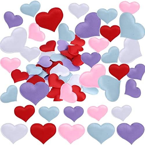 400 Adet Sevgililer kalp konfeti dekorasyon sünger kalp şekli yaprakları Sevgililer günü dekorasyon, Anneler günü, Doğum günü,