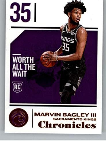 2018-19 Chronicles Bronz Basketbol 72 Marvin Bagley III Sacramento Kings Panini Amerika'dan Resmi NBA Ticaret Kartı