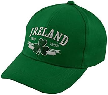 İrlanda Sınırlı Sayıda Çocuklar için Carrolls İrlandalı Hediyeler Beyzbol Şapkası, Yeşil Renk, Beyaz, Bir Boyut