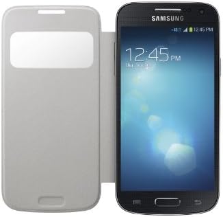 Samsung Galaxy S4 Mini Kılıf S Görünüm Flip Kapak Folio-Beyaz (Üretici tarafından Üretilmiyor)