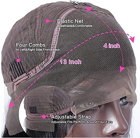 Saç Değiştirme Peruk, HD Görünmez Dantel Ön İnsan Saç Peruk Ombre Siyah Bal Sarışın Golleri 1B / 27 / 30 Renkli Brezilyalı