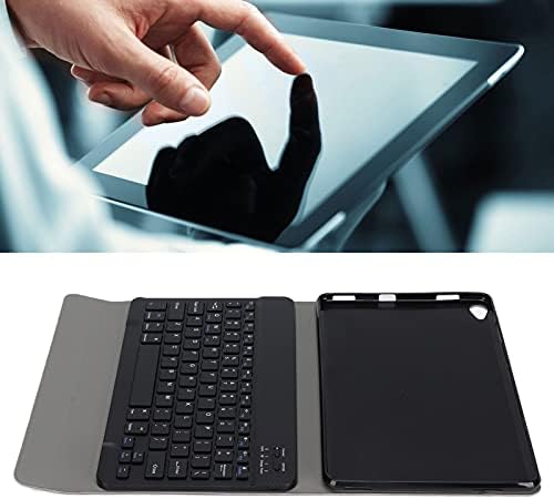 Kablosuz Klavye ile PU Deri Kılıf, kablosuz Bluetooth3. 0 Ergonomik Klavye 280ma Pil Tablet Klavye ile PU Deri Kılıf Braketi