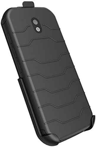 Kılıf için KEDİ S42, Nakedcellphone Siyah [Dönen / Cırcır] Kemer Klip Tutucu Kılıf [Kickstand ile] için Tırtıl KEDİ S42 Telefonu