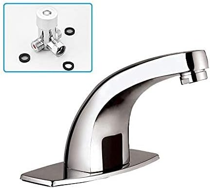 LSNLNN Musluklar, sıcak ve Soğuk Otomatik Inflared Sensör Musluk Mutfak Banyo Havzası Evye Su Tasarrufu için Endüktif Elektrikli