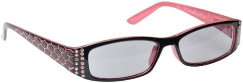 Okuma Gözlükleri Şirket Pembe & Siyah Güneş Okuyucular UV400 Tasarımcı Stil Bayan Bayanlar Bahar Menteşeler S1 - 4 + 2.50