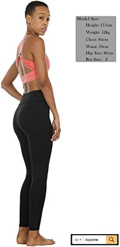 ıcyzone Egzersiz Spor Sütyen Kadınlar için-Spor Atletik Egzersiz Koşu Sutyeni Yoga Tops