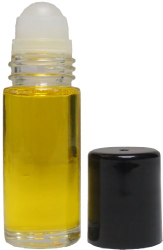 Ayçiçeği Parfüm Yağı, Küçük Organik Jojoba Yağı, Roll On, 0,3 oz