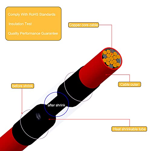 Isı Shrink boru Kiti, ısı Shrink tüpler Tel sarma, Oranı 2: 1 elektrik kablo kılıfı Uzun ömürlü yalıtım koruması için saklama