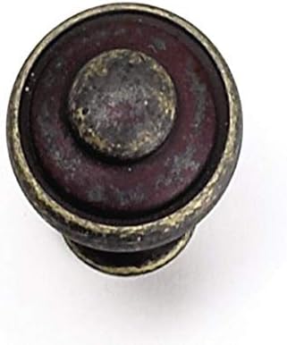 Laurey 24106 Dolap Donanımı 1-1 / 8 İnç Düğme Üst Düğmesi, Antika Kalaylı