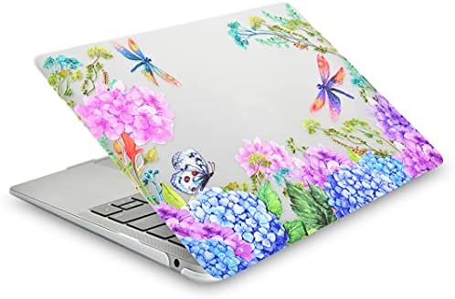 BAUSEYU Kılıf MacBook Air 13 İnç ile Uyumlu (2018-2021) A2337 M1/A2179/A1932 (Dokunmatik KIMLIĞI) Retina Ekran Sert Kabuk Kapak,